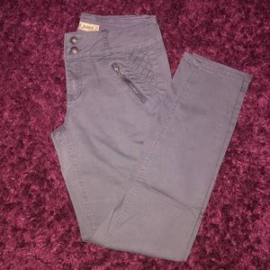 Grey Skinny Pants